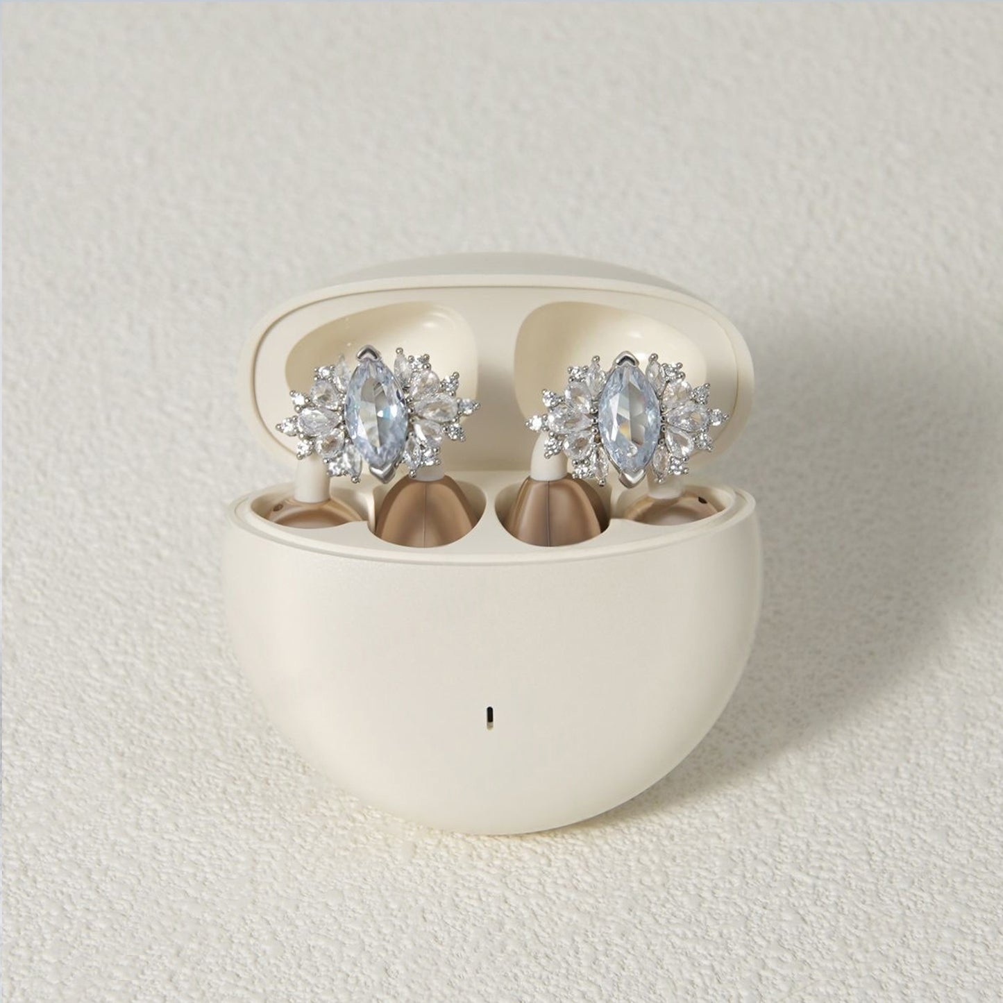 Floral Marquise Earbuds Earrings