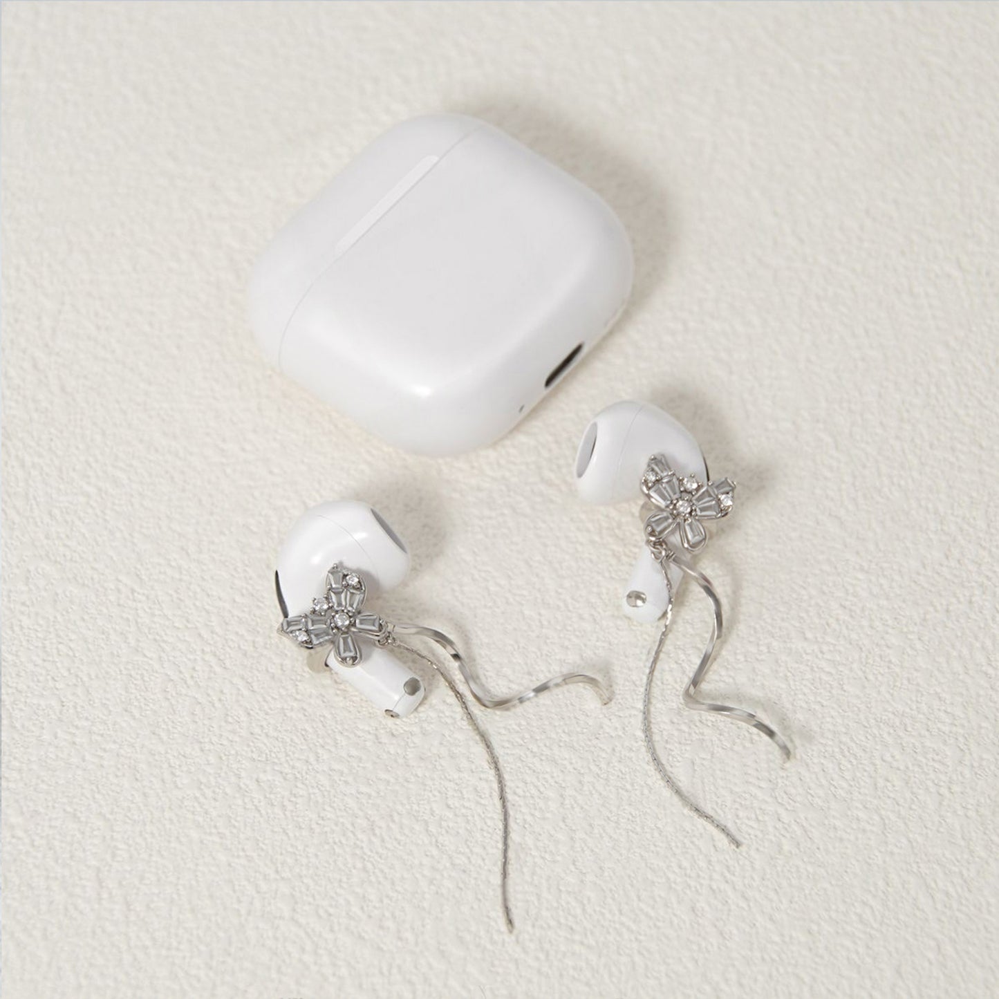 Sparkling Butterfly Earbuds Earrings for Airpods