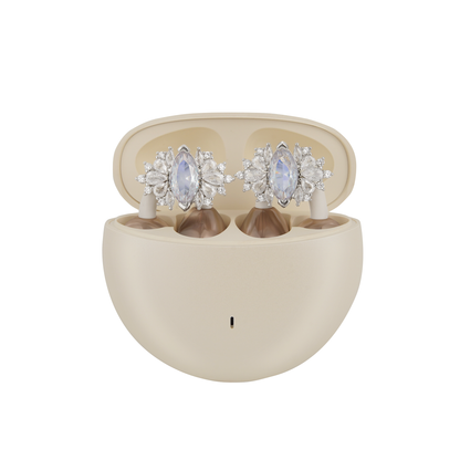 Floral Marquise Earbuds Earrings