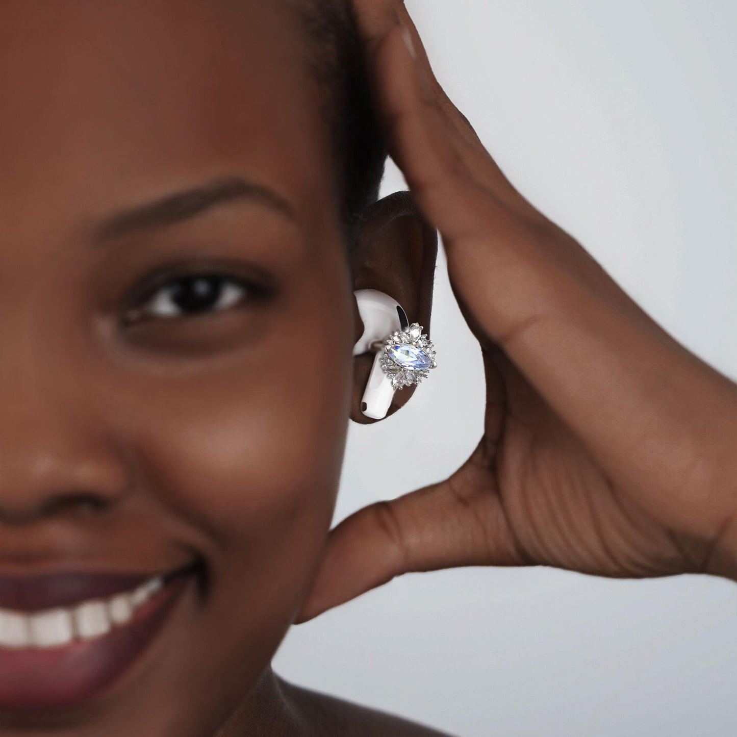 Baroque Marquise Earbuds Earrings for Airpods