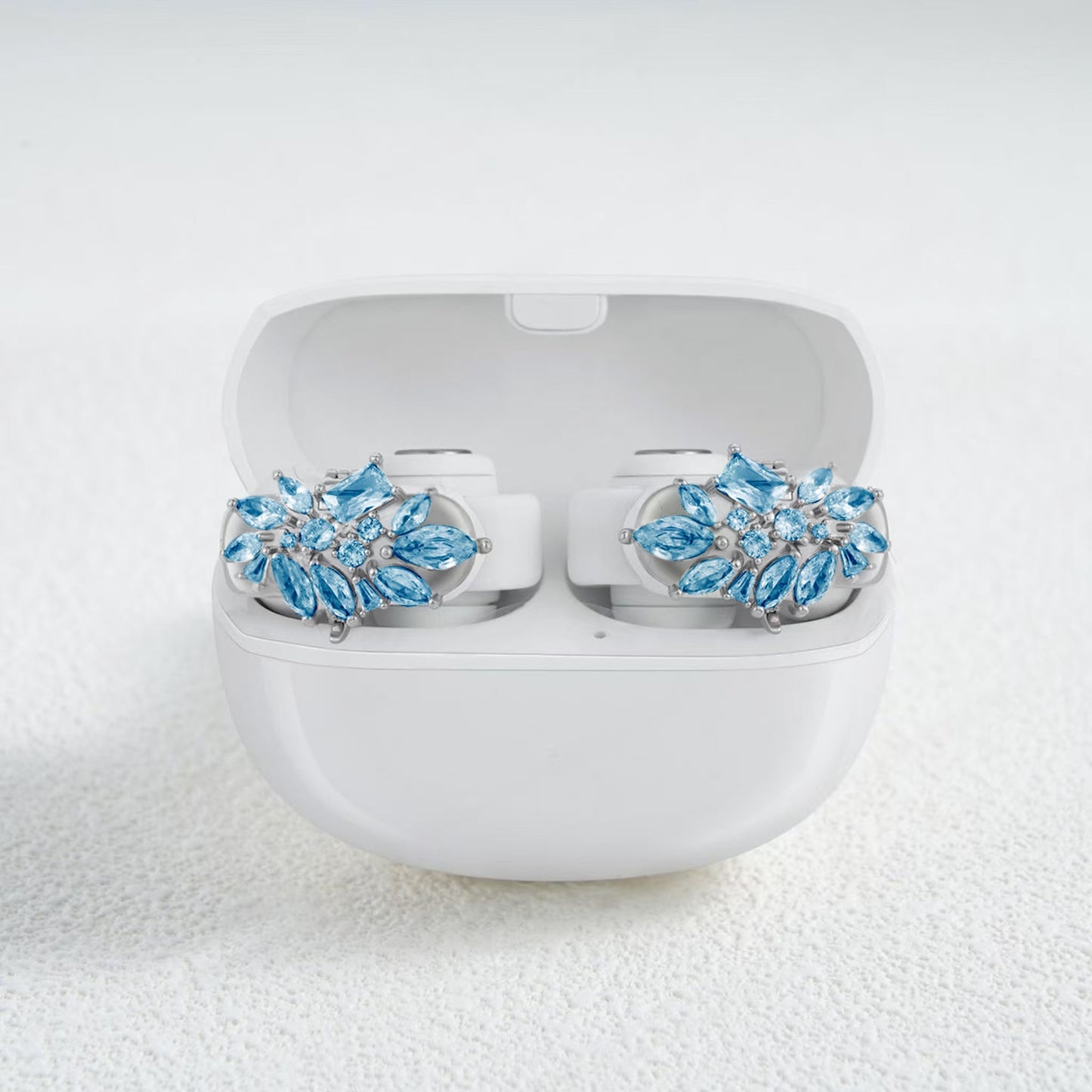Dreamy Blue Fireworks Earbuds Earrings for BOSE Earbuds