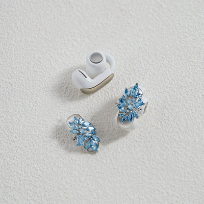 Dreamy Blue Fireworks Earbuds Earrings for BOSE Earbuds