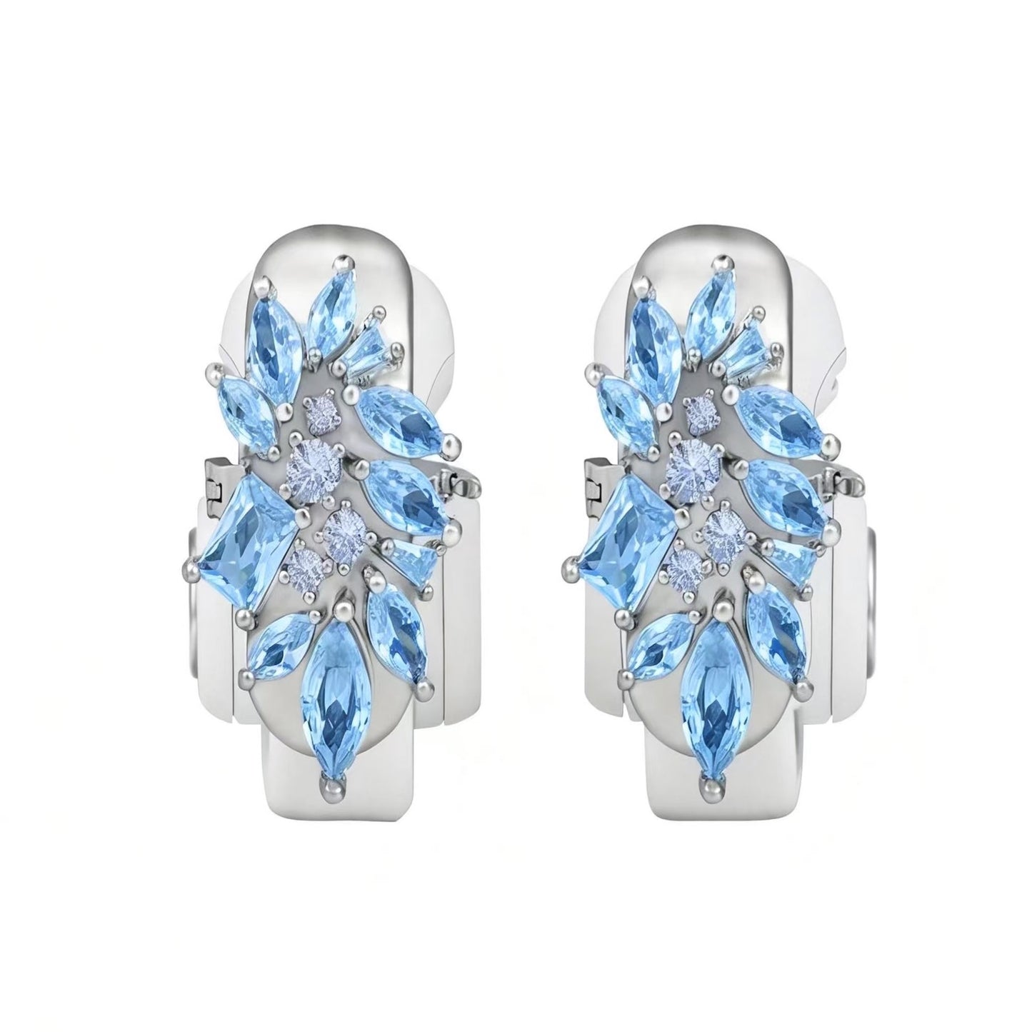 Dreamy Blue Fireworks Earbuds Earrings for BOSE Earbuds