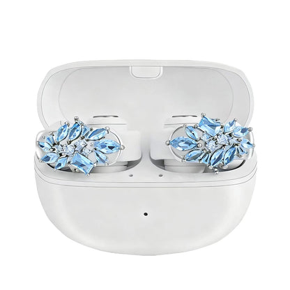 Dreamy Blue Fireworks Earbuds Earrings for BOSE Earbuds