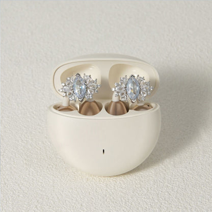 Floral Marquise Earbuds Earrings
