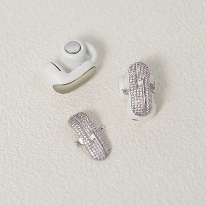 Pink Lightning Earbuds Earrings for BOSE Earbuds