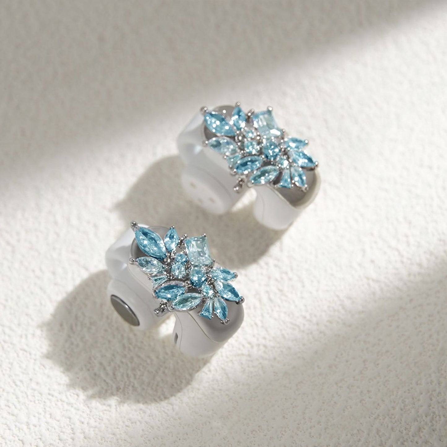 Dreamy Blue Fireworks Earbuds Earrings for BOSE Earbuds