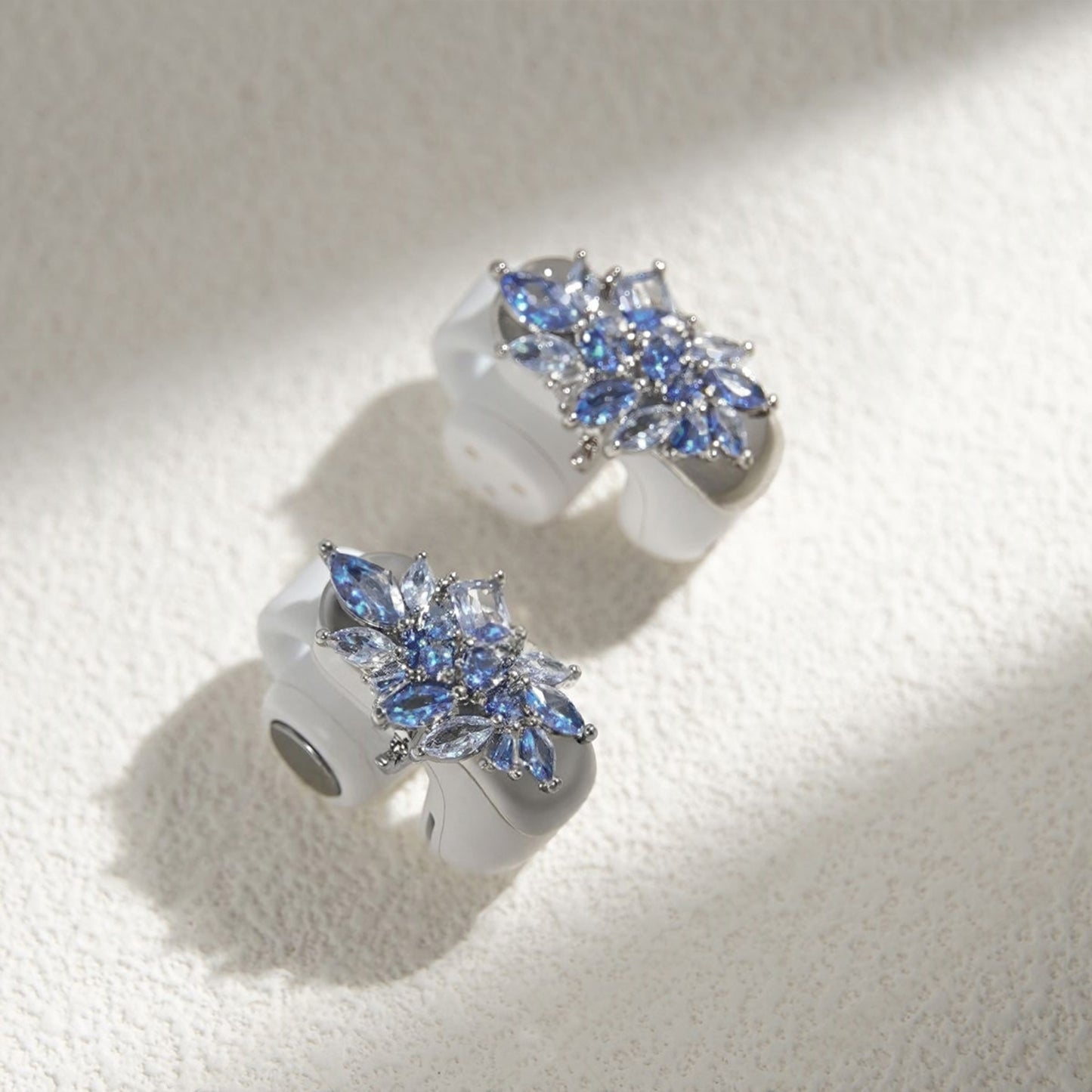 Dreamy Blue Fireworks Earbuds Earrings for BOSE Earbuds