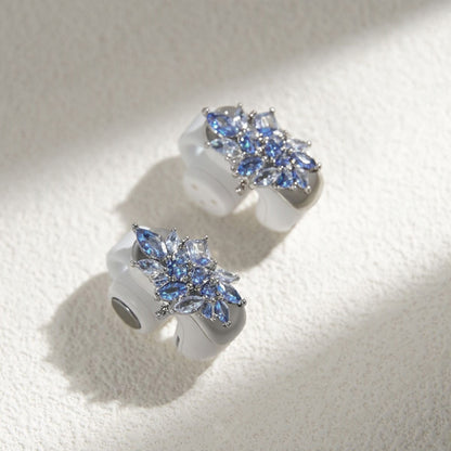 Dreamy Blue Fireworks Earbuds Earrings for BOSE Earbuds