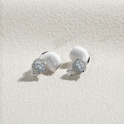Baroque Marquise Earbuds Earrings for Airpods