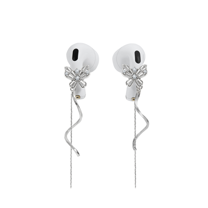 Sparkling Butterfly Earbuds Earrings for Airpods