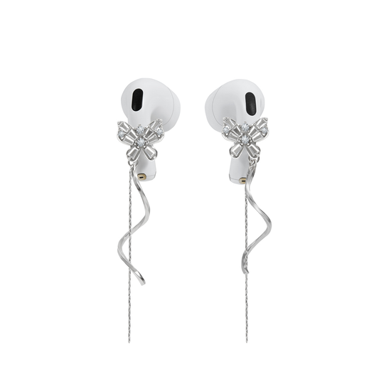 Sparkling Butterfly Earbuds Earrings for Airpods