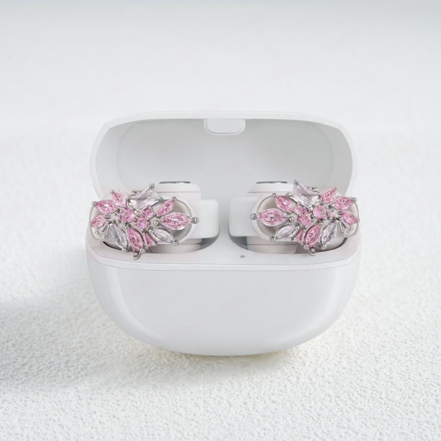 Light Pink Fireworks Earbuds Earrings for BOSE Earbuds
