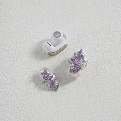 Mystic Purple Fireworks Earbuds Earrings for BOSE Earbuds