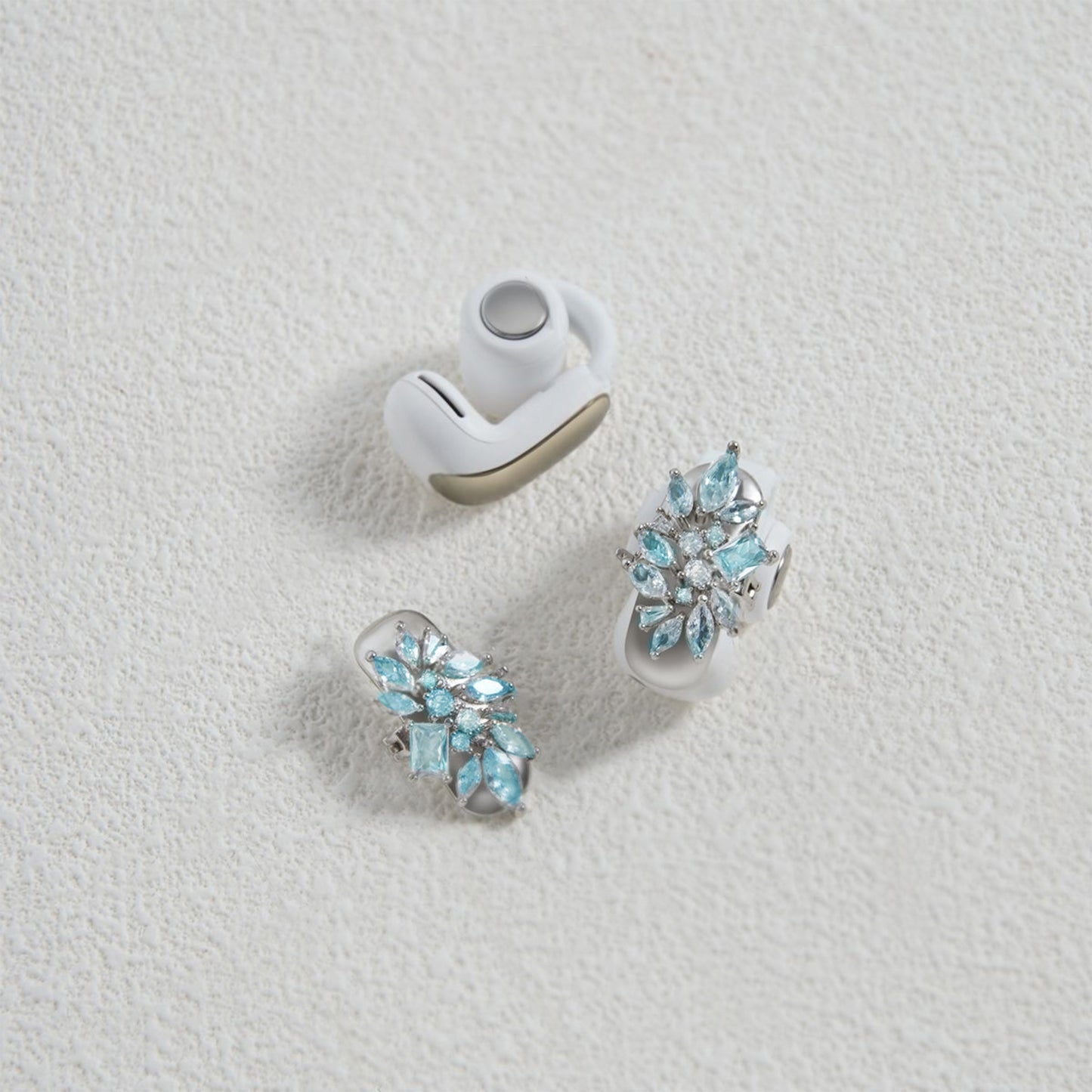 Dreamy Blue Fireworks Earbuds Earrings for BOSE Earbuds