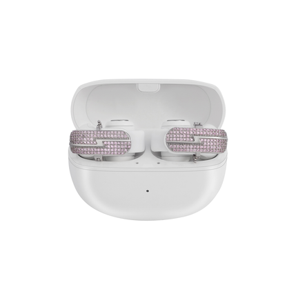 Pink Lightning Earbuds Earrings for BOSE Earbuds
