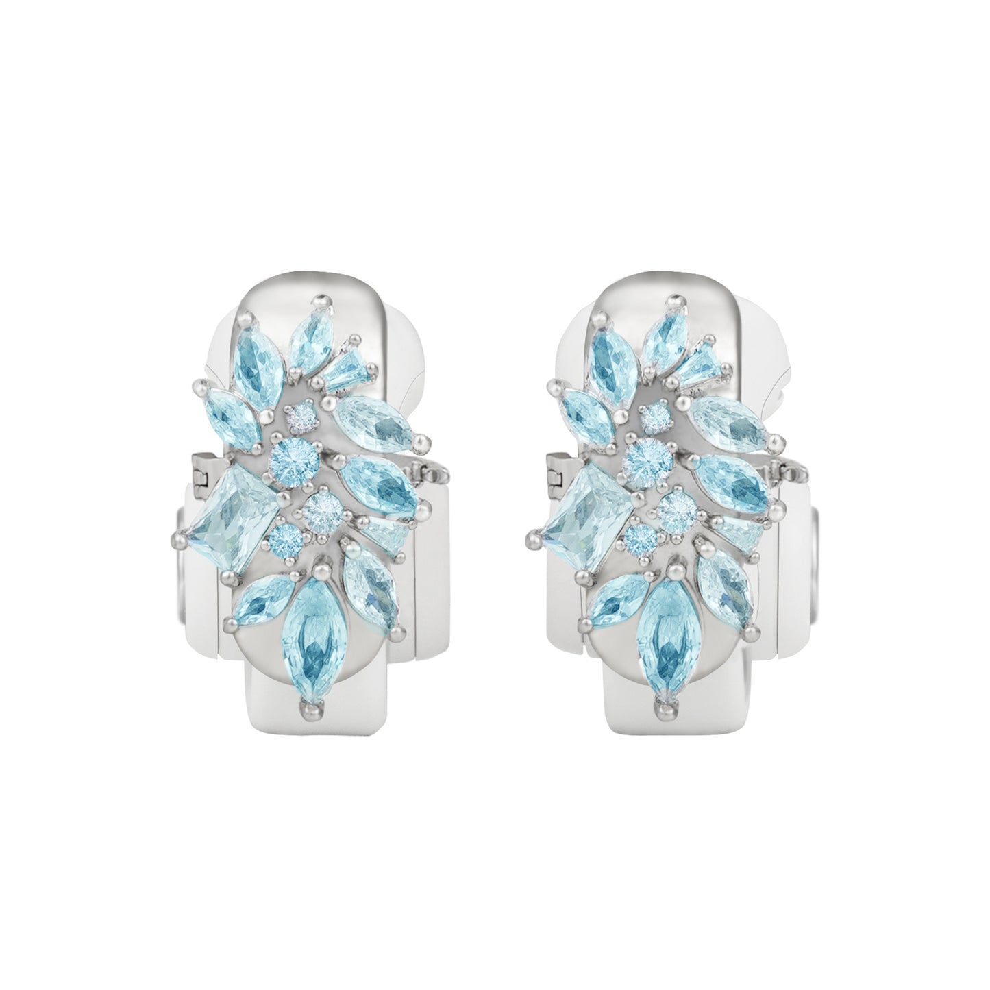 Dreamy Blue Fireworks Earbuds Earrings for BOSE Earbuds