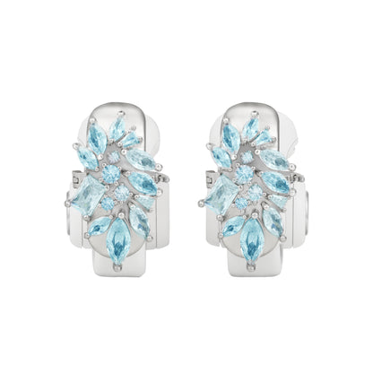 Dreamy Blue Fireworks Earbuds Earrings for BOSE Earbuds