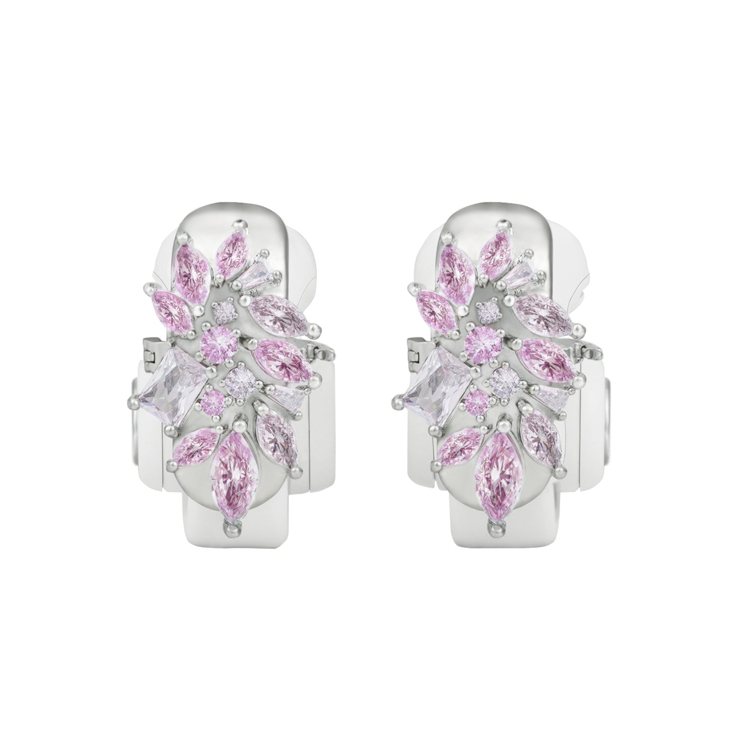 Light Pink Fireworks Earbuds Earrings for BOSE Earbuds