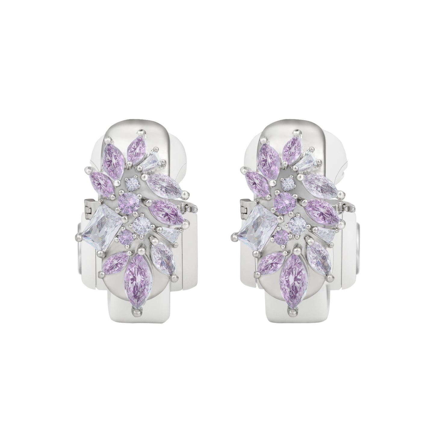 Mystic Purple Fireworks Earbuds Earrings for BOSE Earbuds