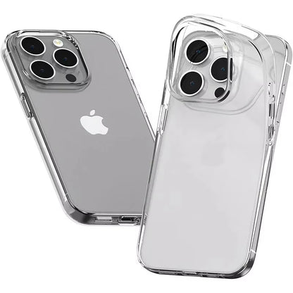Ultra Thin Transparent Silicone Phone Case - iPhone 12-16 Series
